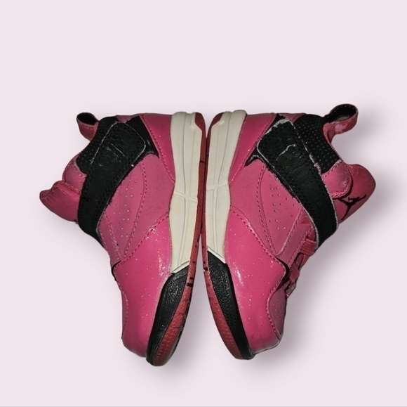 Girls Nike Air Jordan Retro Shoes Sneakers 6C Pink - Picture 9 of 14